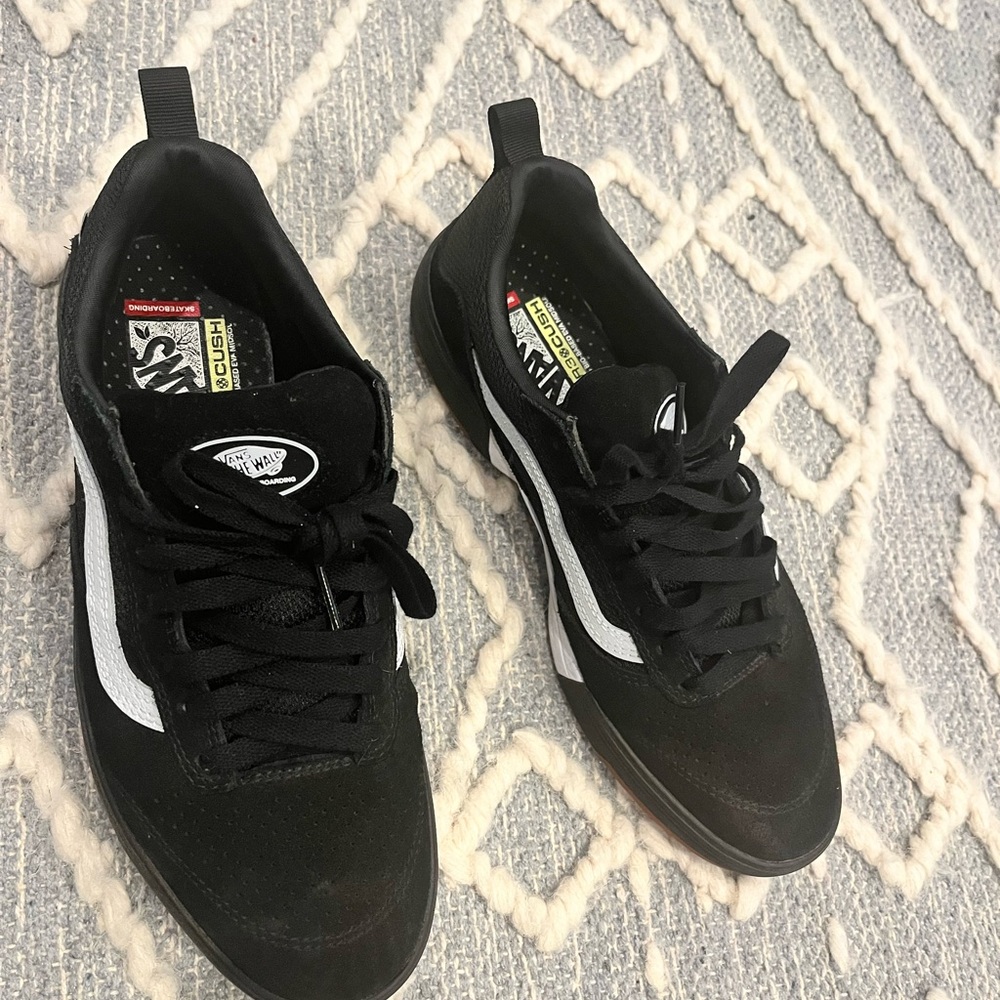 Vans Black and White Classic Sneakers